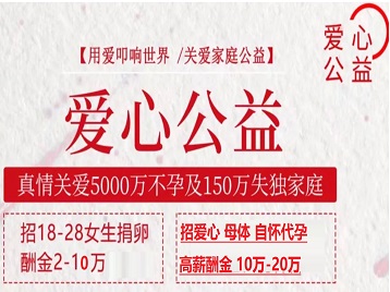 海珠捐卵助孕生子 爱心志愿者招募